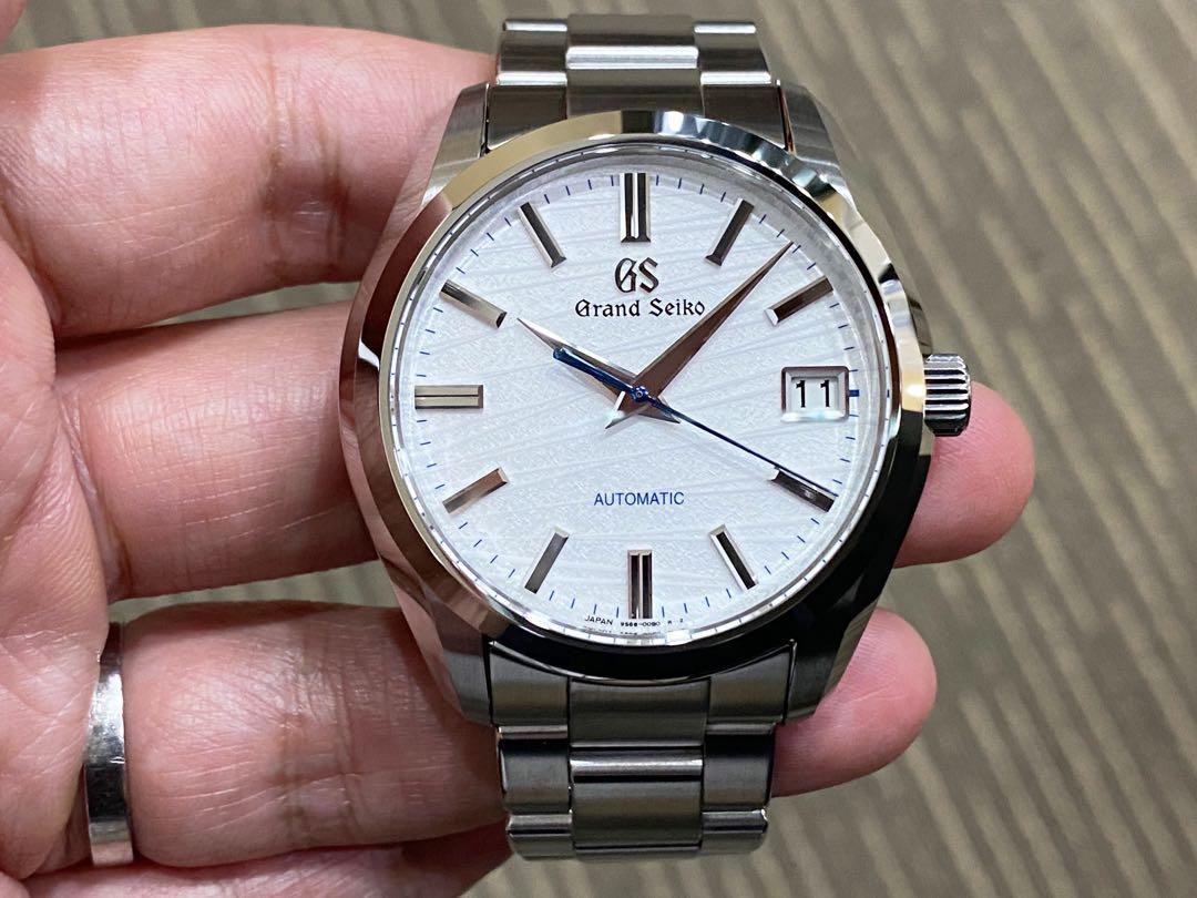 Brand New Grand Seiko Asia Limited White Winter Mt Iwate SBGR319, Luxury,  Watches on Carousell
