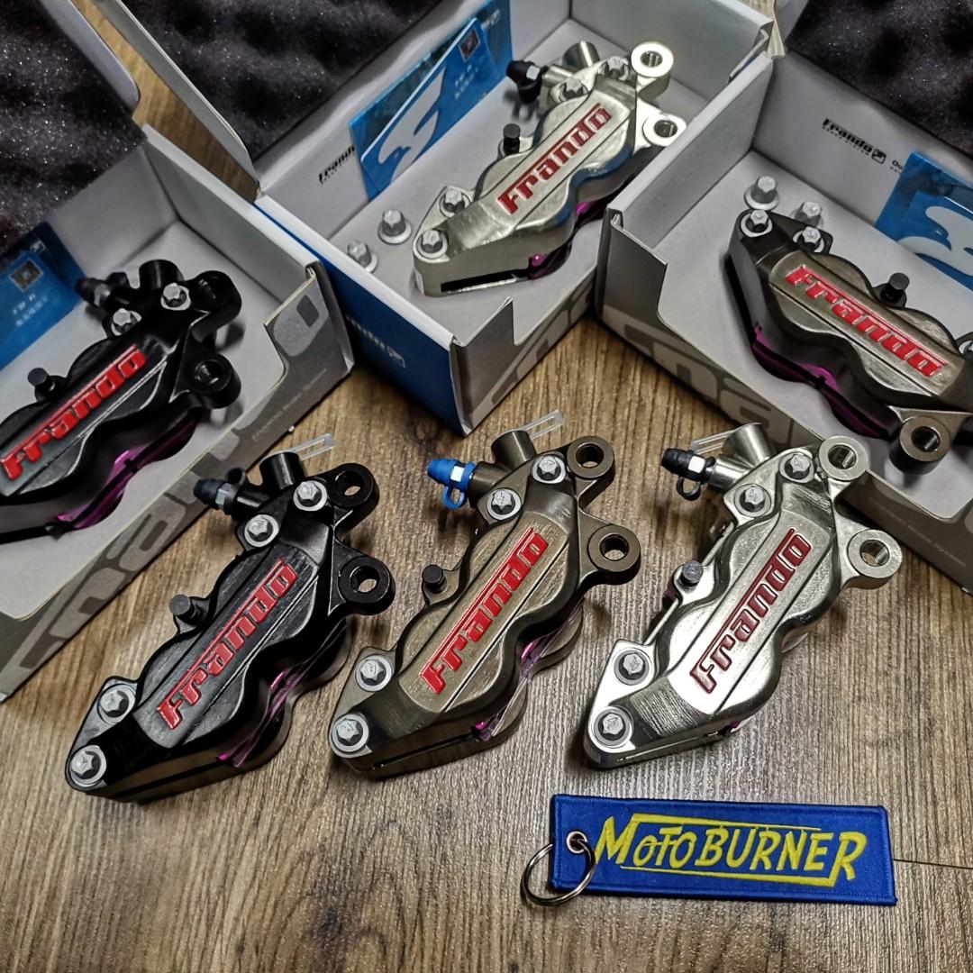 Brembo P4 calipers Frando FR6 Aerox Sniper Spark Adv150 ...