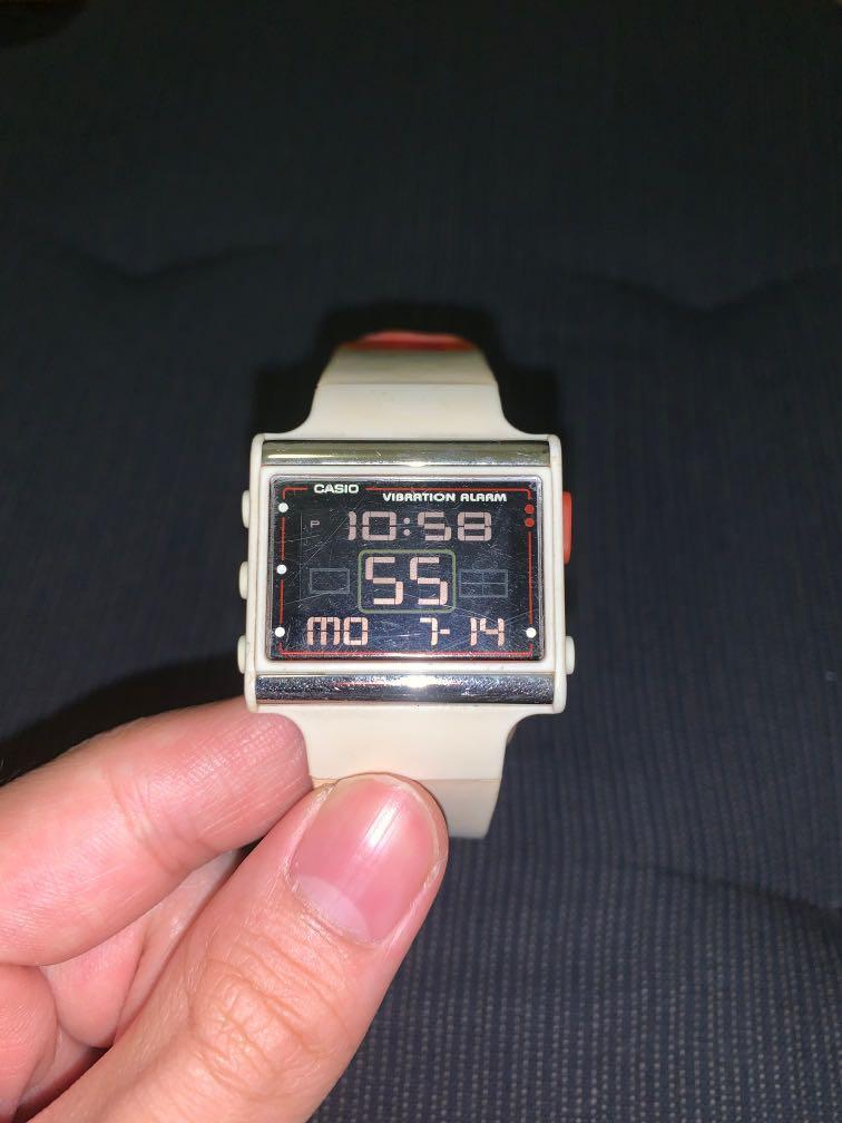 casio stainless steel back water resistant 5bar