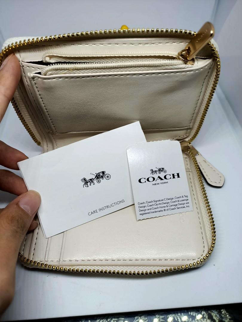 Coach zip around wallet sale online