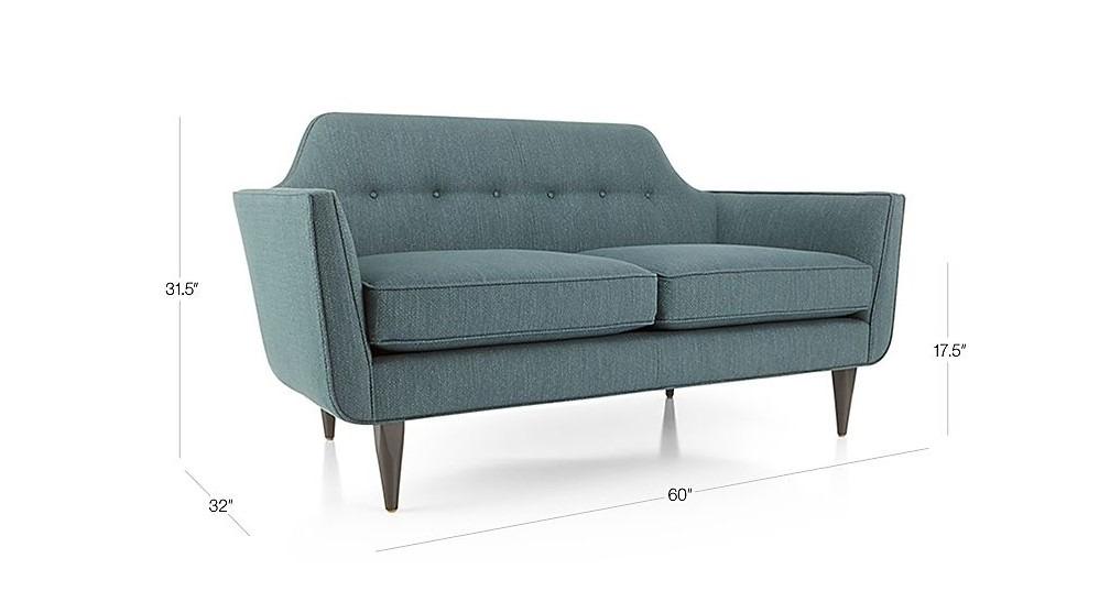 Crate and barrel gia sofa hot sale