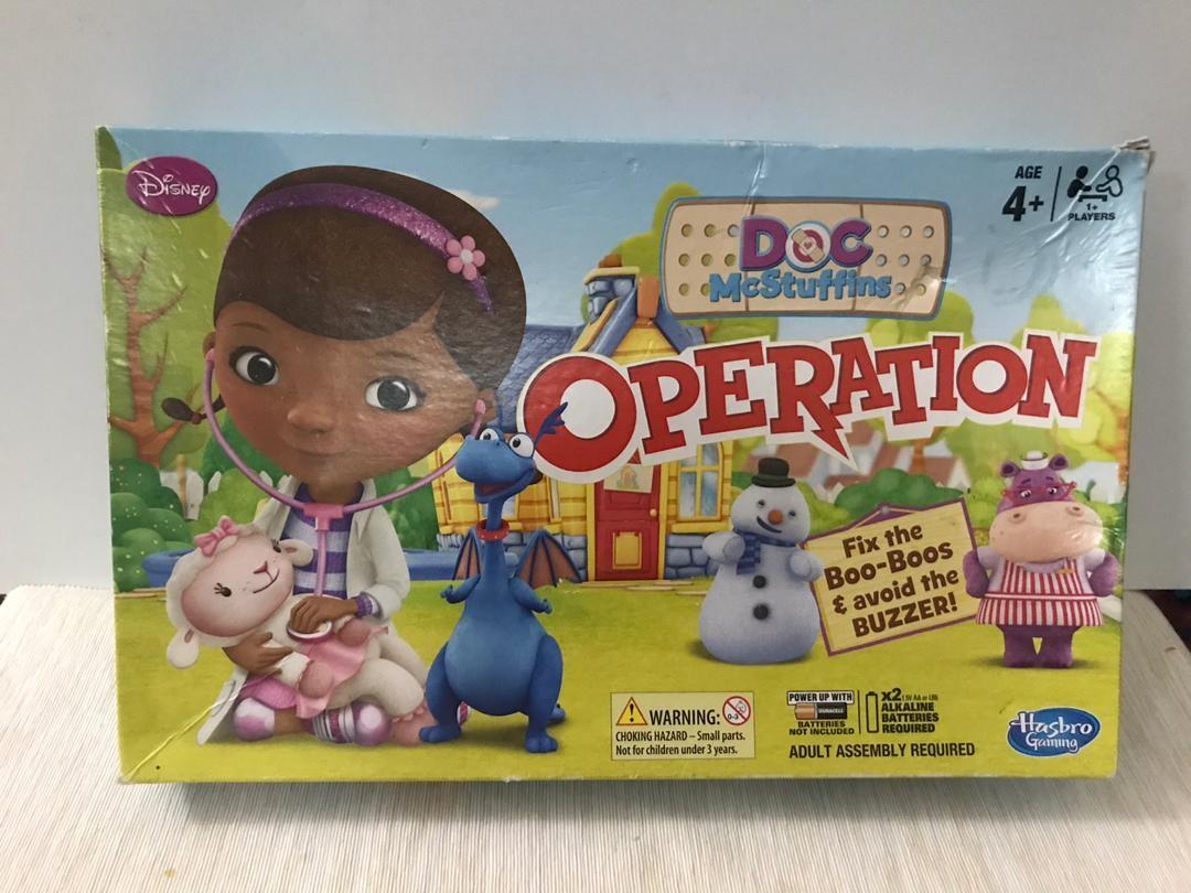 Doc Mcstuffins operation game Hobbies Toys Toys Games on