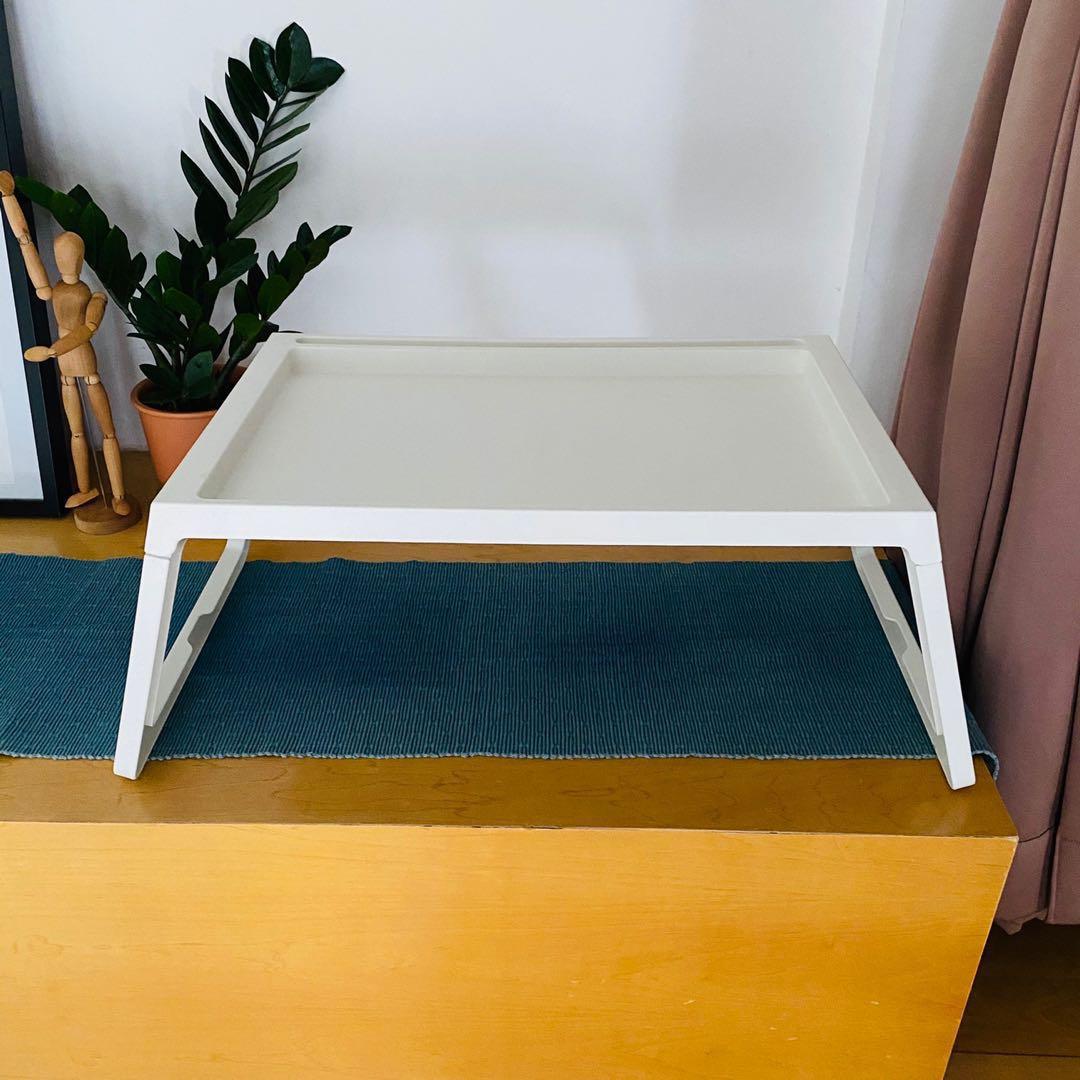 Foldable Bed Table Tray Ikea Klipsk Furniture Tables Chairs On Carousell Ikea sommarliv tray stripe orange yellow 8x11 serving home decor small. sgd
