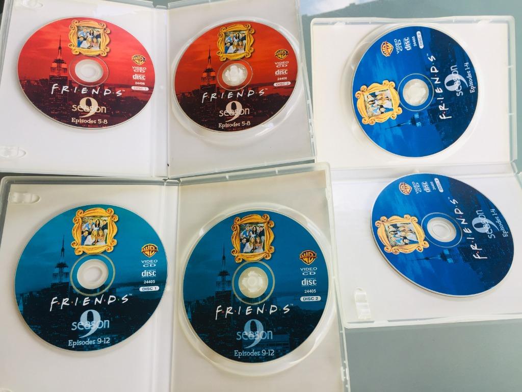 Friends Season 9 12 Episodes Original VCD Free Shipping