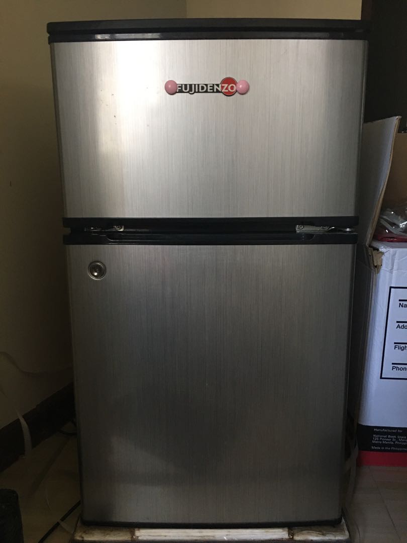 Fujidenzo Two Door 3 cu.ft. Personal Refrigerator RBT35SL, TV & Home