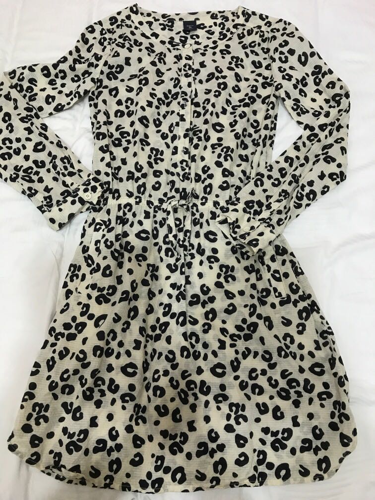 kids leopard dress