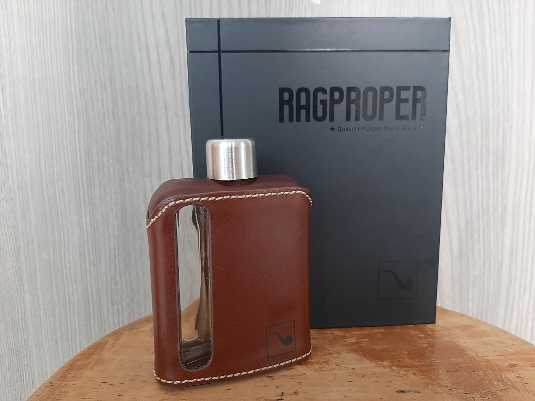 Glass Whisky Flask (Ragproper), Men's Fashion, Watches & Accessories ...