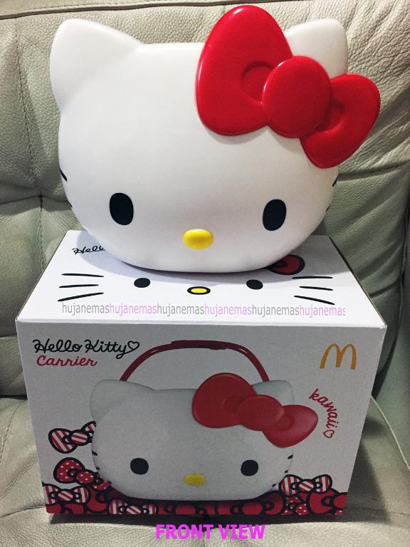 HELLO KITTY Sanrio McDonalds CARRIER Basket LIMITED EDITION TOY