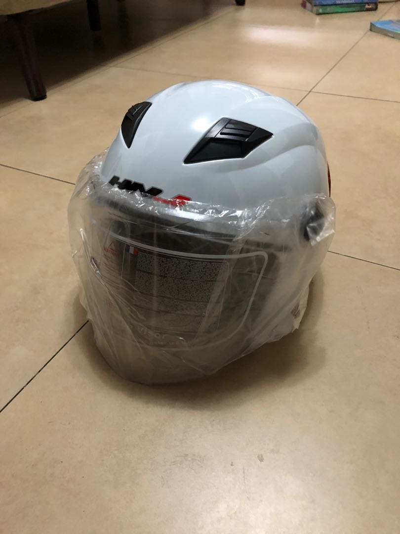 Hnj half shop face helmet