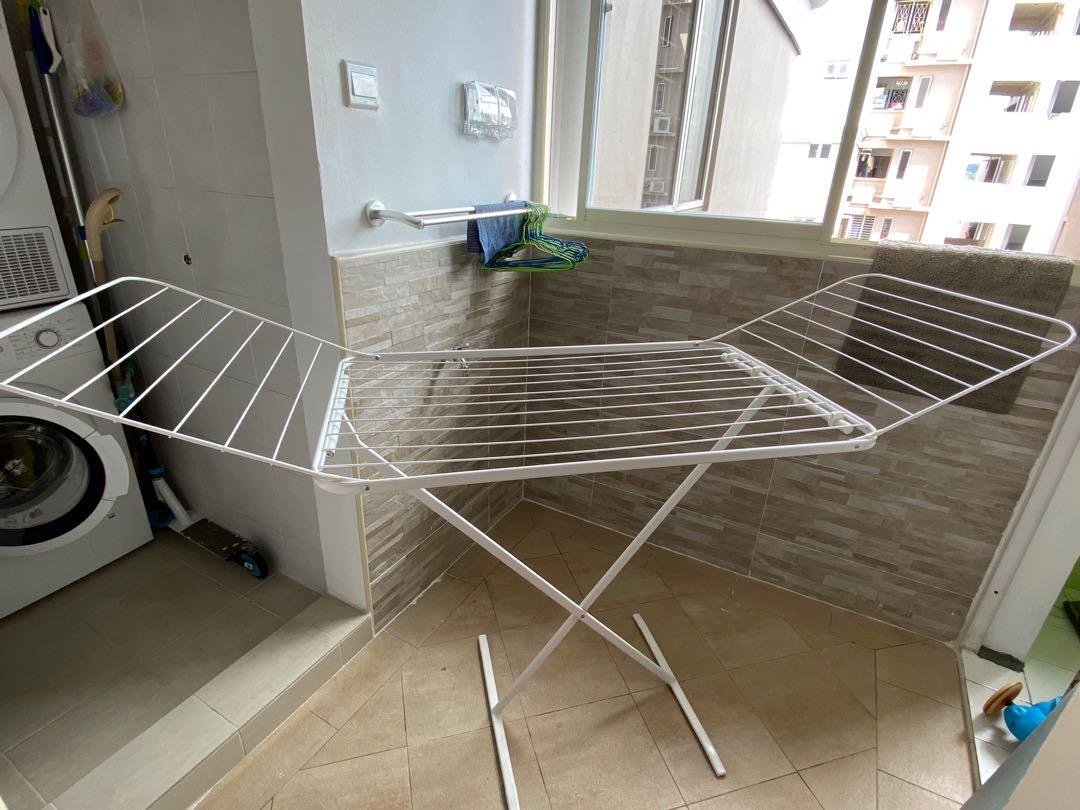 Ikea Clothes Drying Rack Home Appliances Cleaning Laundry On
