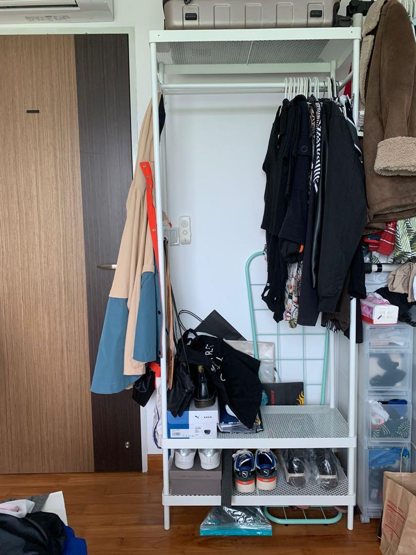 Ikea clothes and shoe rack online