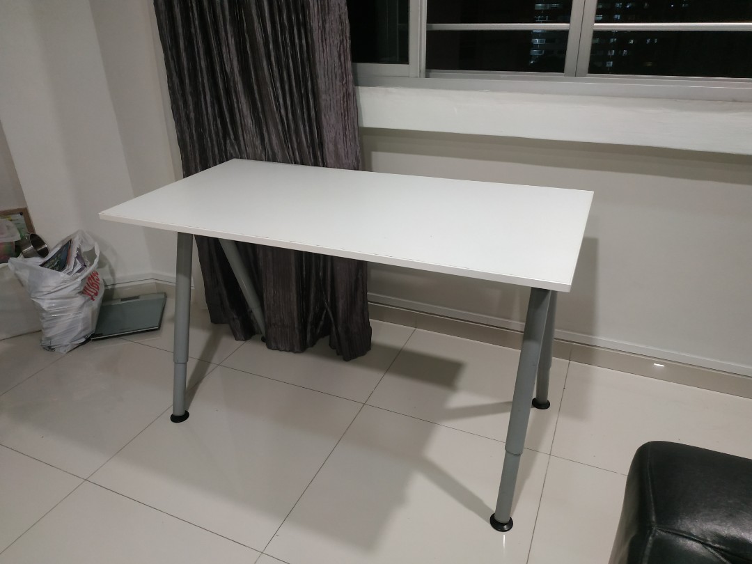 IKEA THYGE table with Melamine top, Furniture & Home Living, Furniture