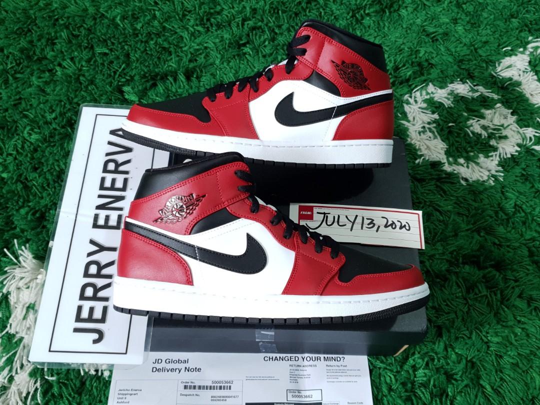 black toe mid j1