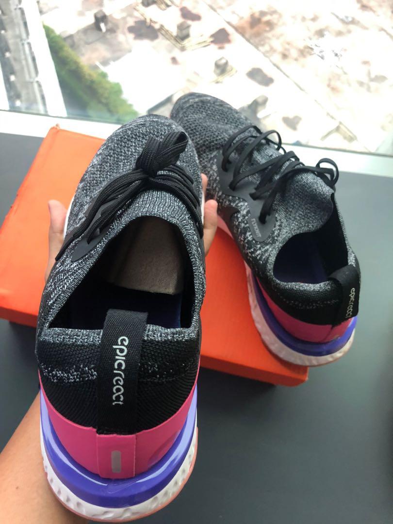 Jual Sepatu Nike Epic React Flyknit Fesyen Pria Sepatu