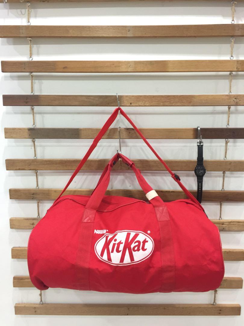 Kitkat travel bag, Men's Fashion, Bags, Sling Bags on Carousell