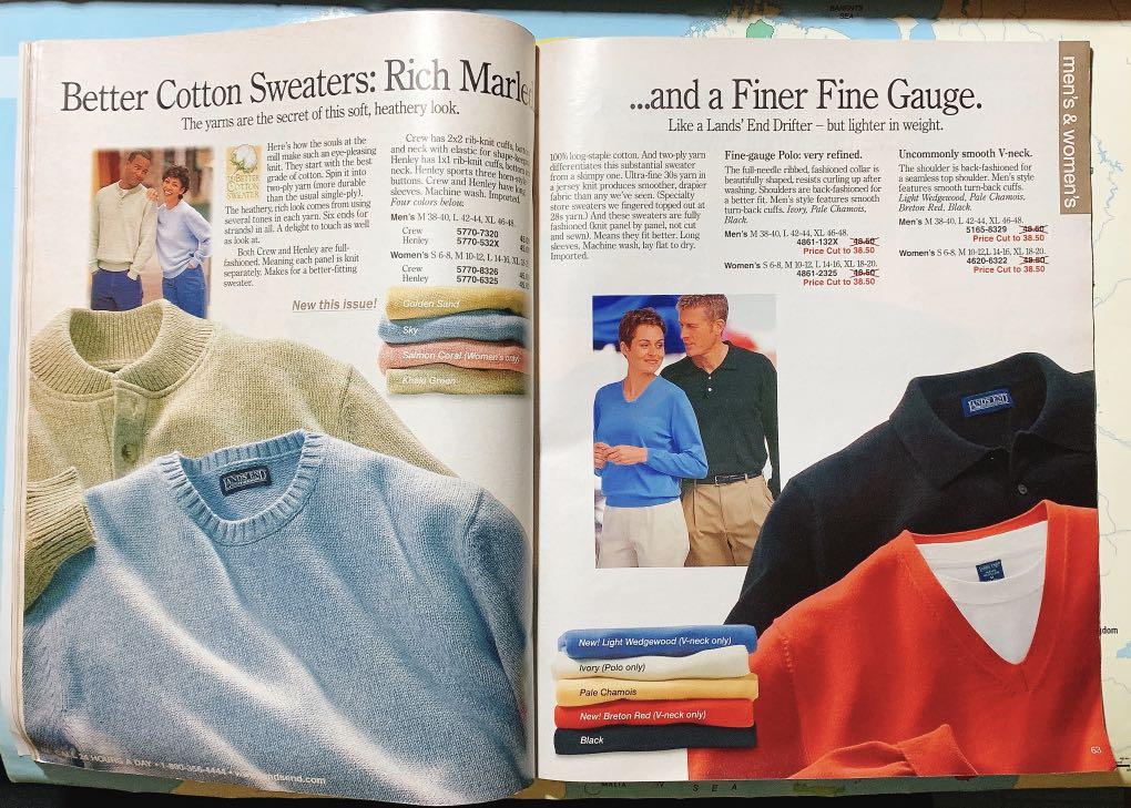 Lands’ End Fashion Catalog, 興趣及遊戲, 書本 & 文具, 雜誌及其他 Carousell