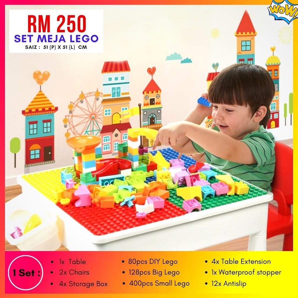 big block lego table