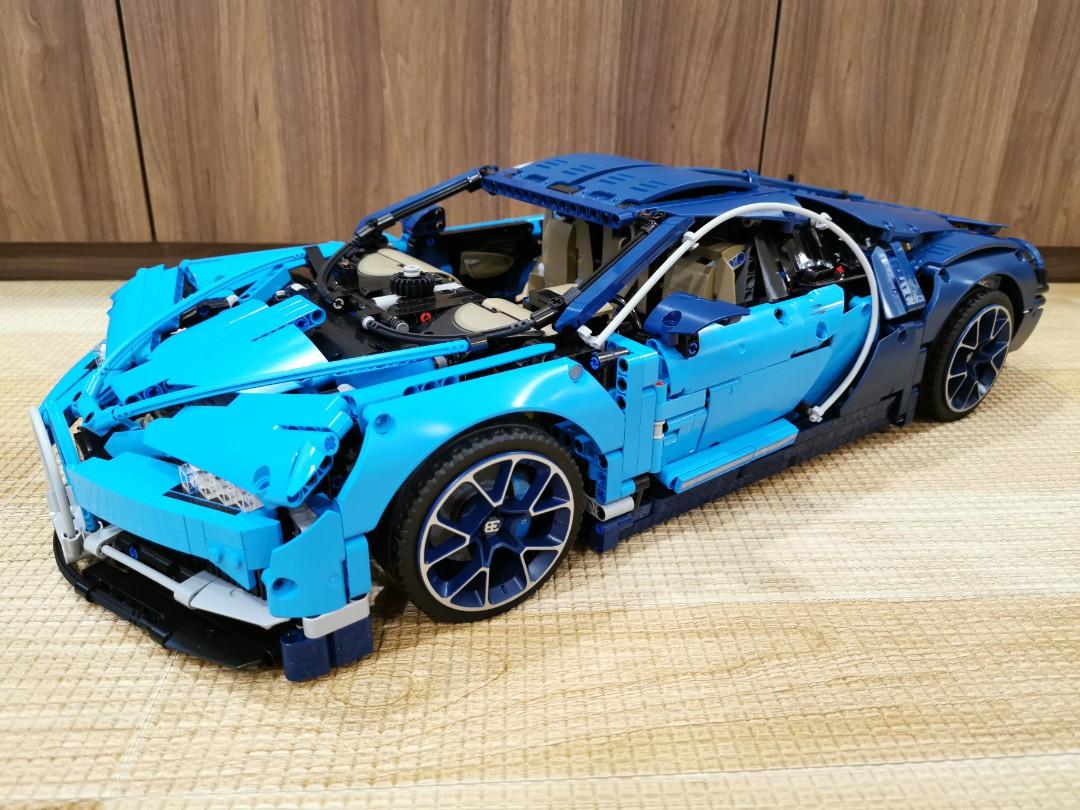 bugatti chiron lego box