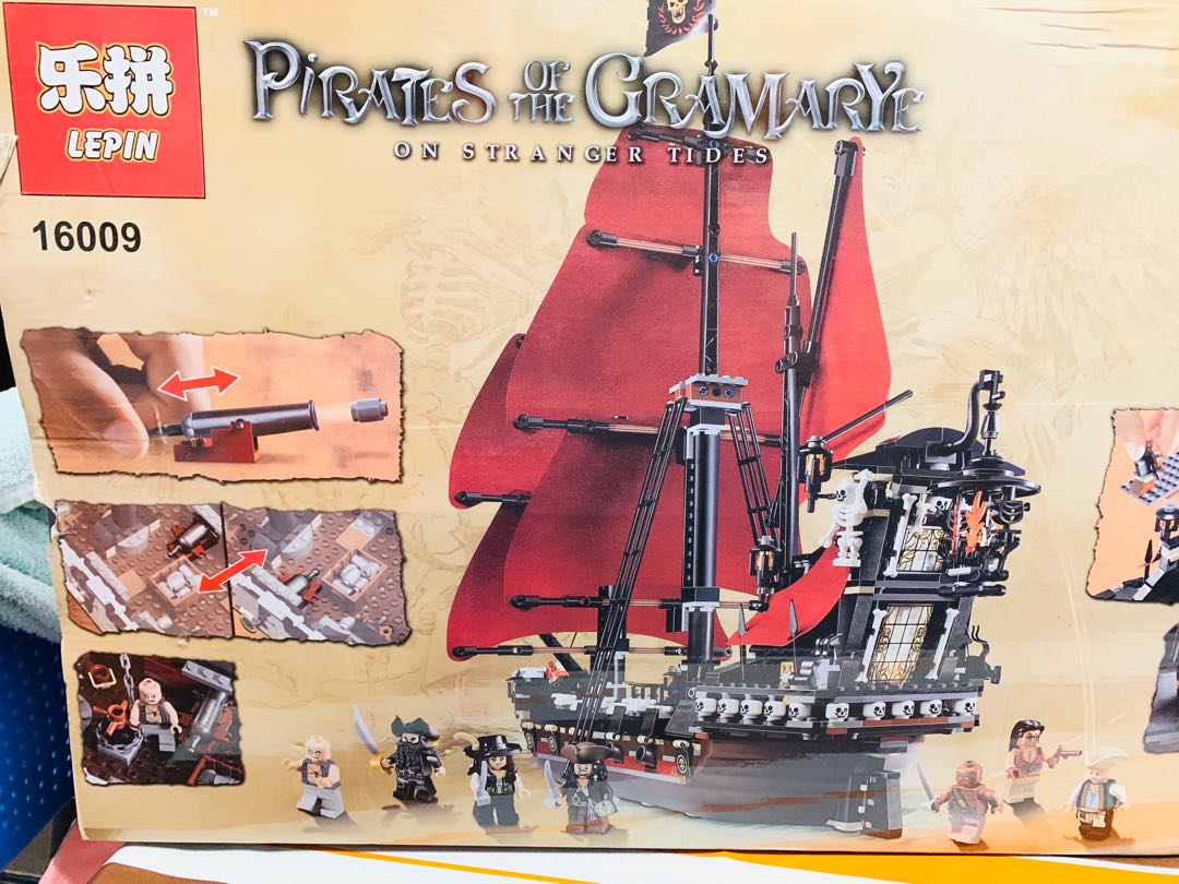 Lepin Lego Pirate Ship, Hobbies & Toys, Toys & Games on Carousell