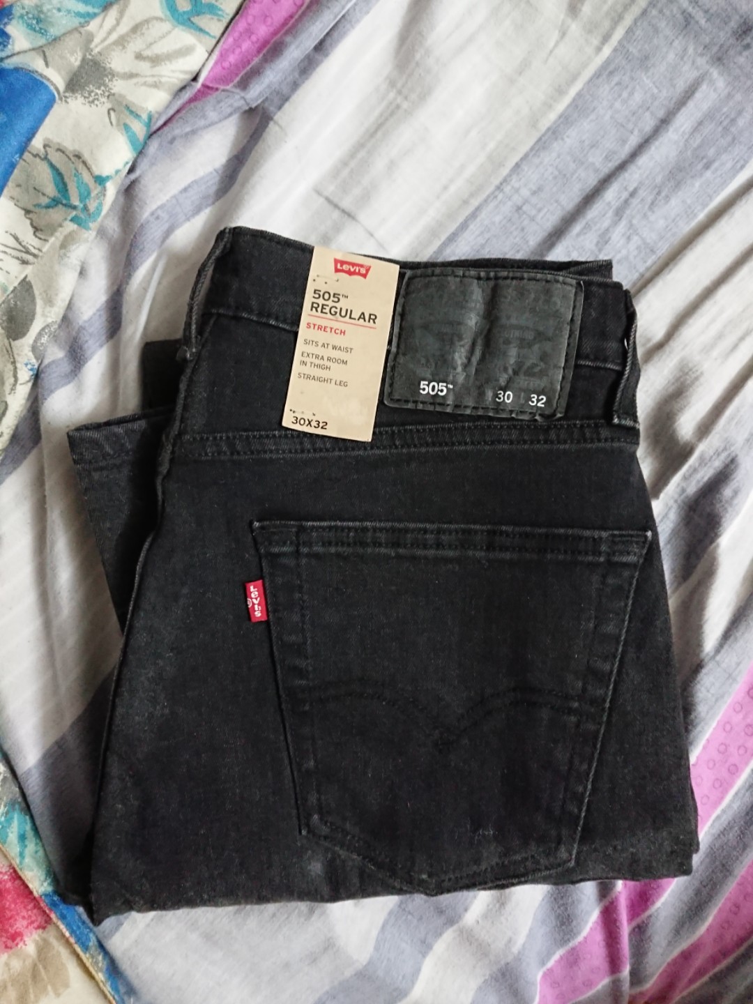 Levi's 505 Regular 30x32 (Black Tar 