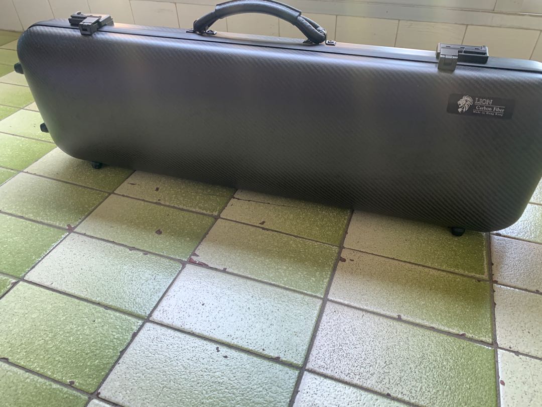 Lion violin case sale