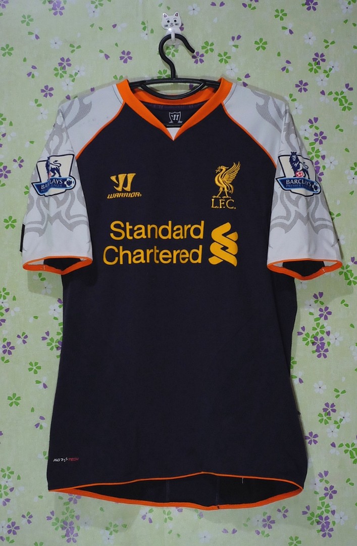 L Liverpool 2012-13 L/Sleeved Third jersey *BRAND NEW W/TAGS* 