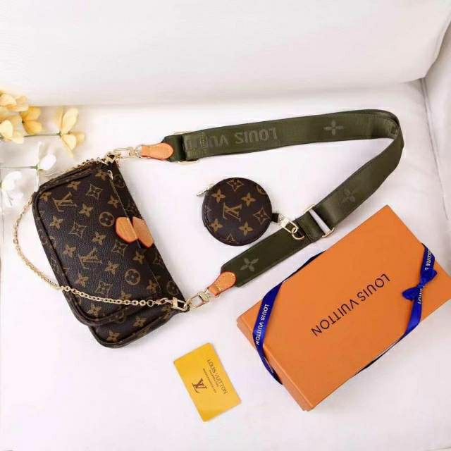 LV 3 in 1 Bag Womens Fashion Bags  Wallets Crossbody Bags on Carousell