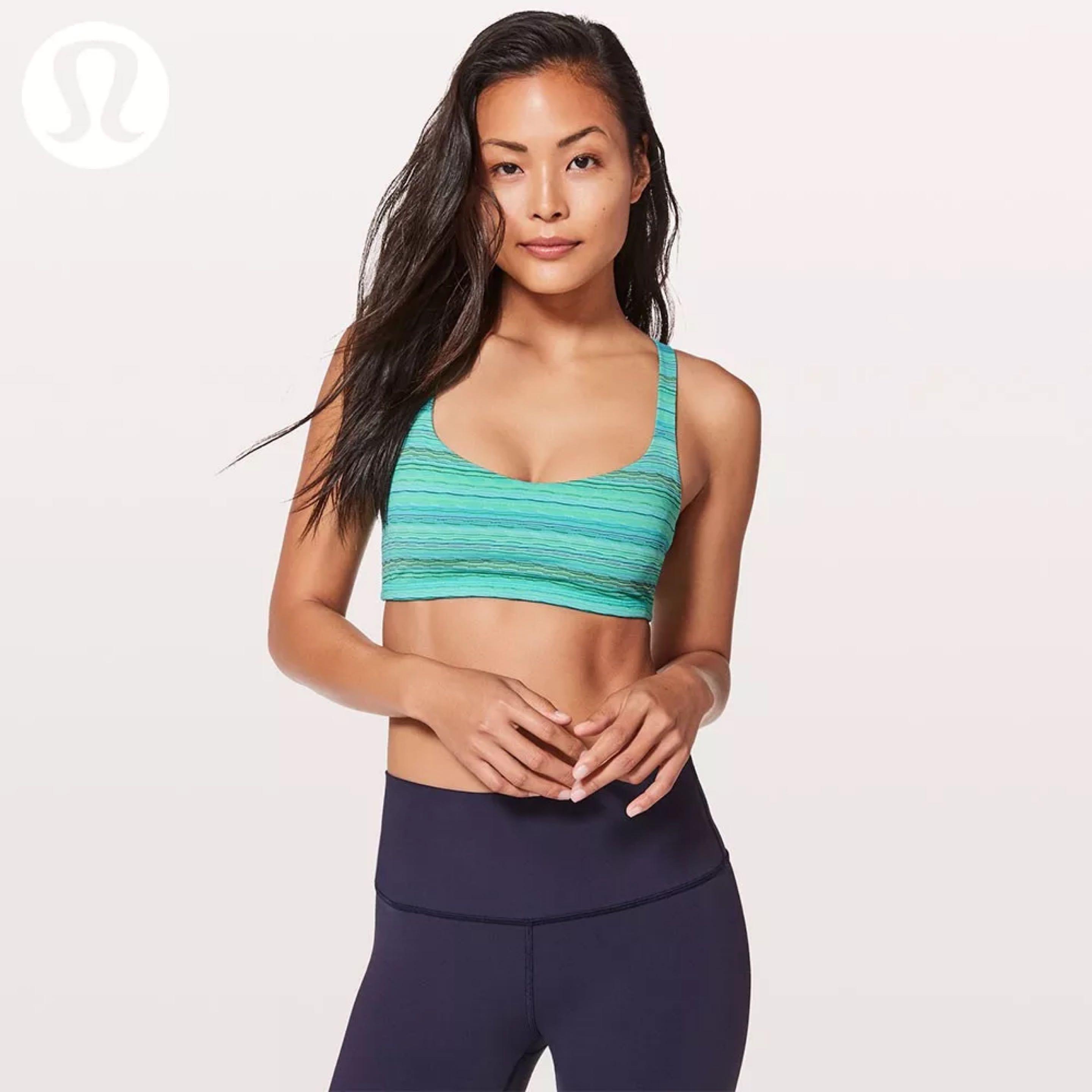 Lululemon sports bra lifting XXS size 2 gym workout yoga top green, Women's  Fashion, Activewear on Carousell
