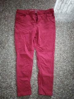 Marks and Spencer Red Denim Jeans
