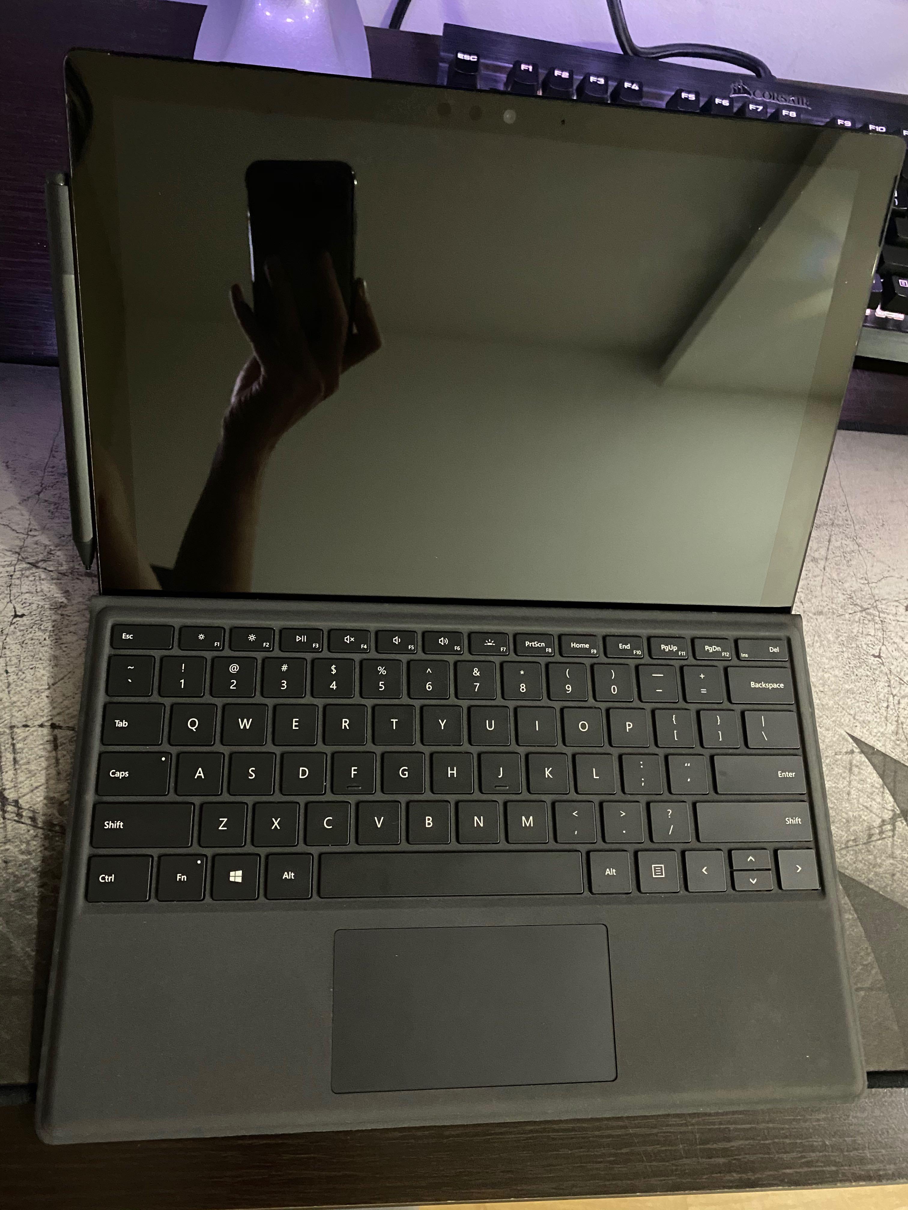 Matte Black Surface Pro 6 Bundle With Microsoft Complete Electronics Computers Laptops On Carousell