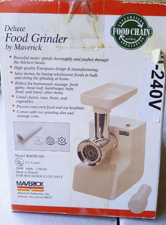 Maverick MM6386 220V Electric Meat Grinder hamburger meatloaf sausage