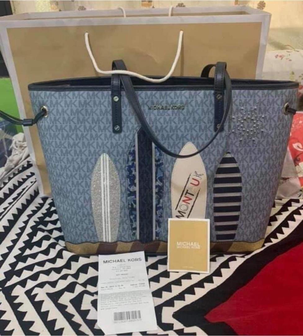 Michael Kors Kenly tote, Luxury, Bags & Wallets on Carousell