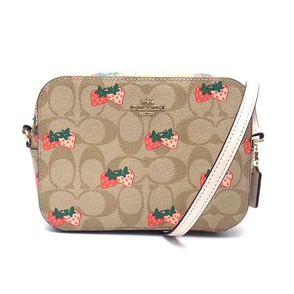 Coach strawberry camera bag clearance