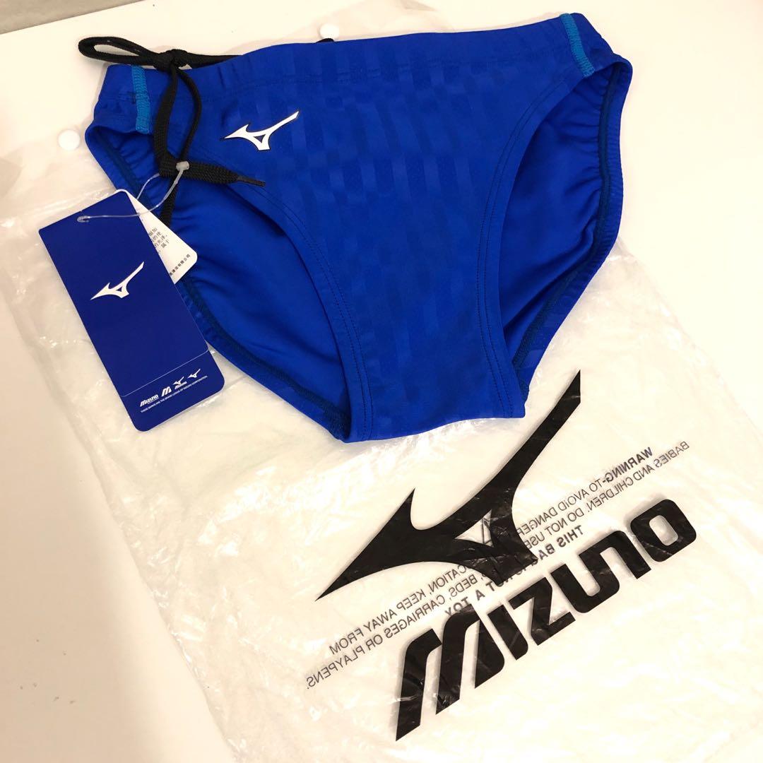 Mizuno三角泳褲日本製n2cb8022 藍色xl 180 100 Fina Approved 男裝 運動服裝 Carousell