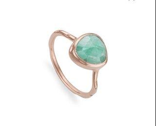 Monica Vinader Amazonite Stacking Ring