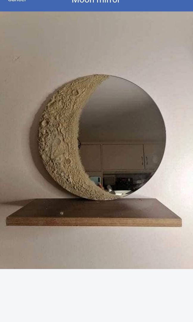 Moon mirror brand new with box
