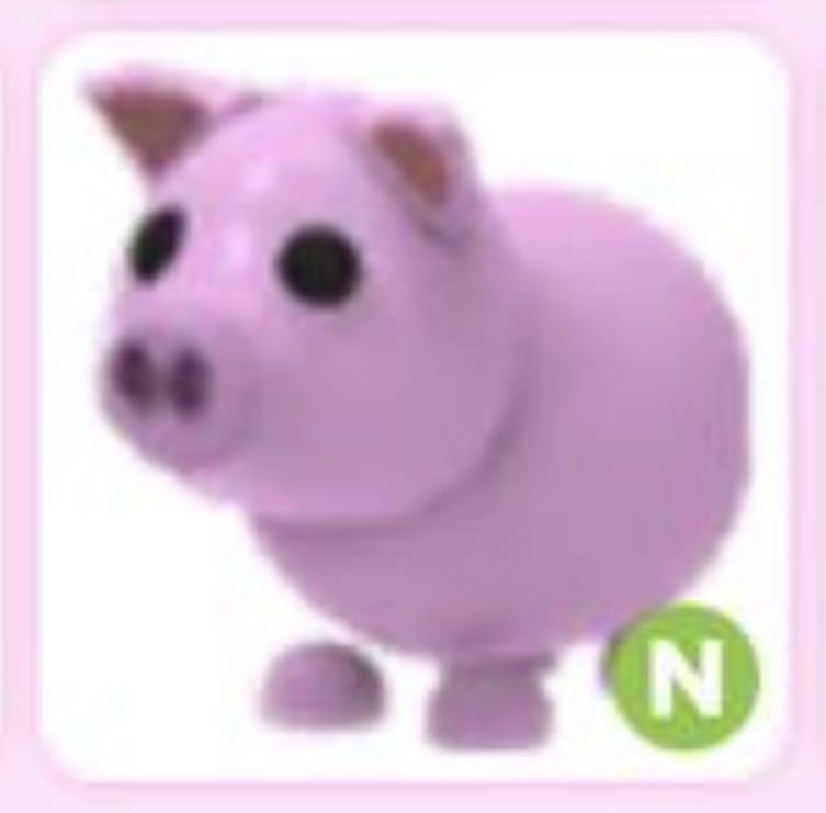 Neon Pig Roblox Adopt Me Pets Video Gaming Gaming Accessories Game Gift Cards Accounts On Carousell - neon adopt me pets roblox