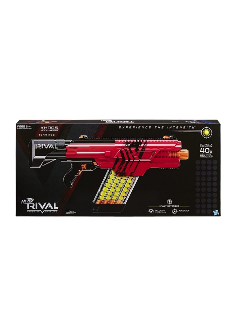 LES Lot de 100 balles en EVA pour pistolets Nerf Rival Zeus, Apollo