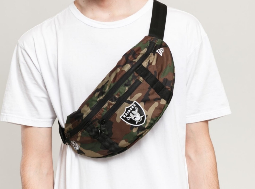 New Era Oakland Raiders Waist Bag Men S Fashion Accessories Others On Carousell