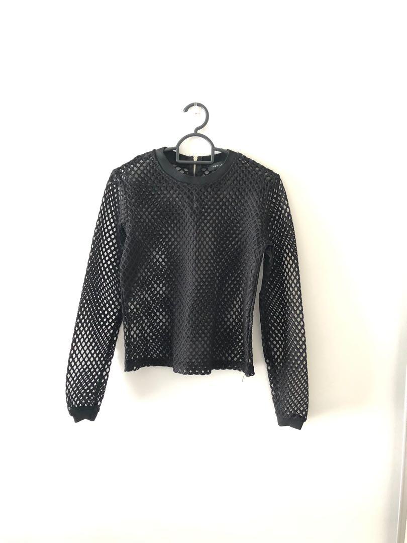 mesh tops new look