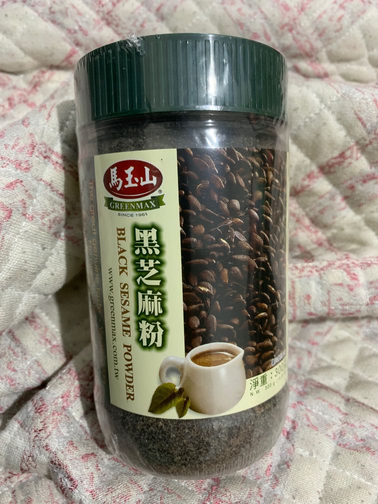 New Made In Taiwan 台灣製馬玉山黑芝麻粉greenmax Black Sesame Carouselljackpot 嘢食 嘢飲 冰凍食物 Carousell