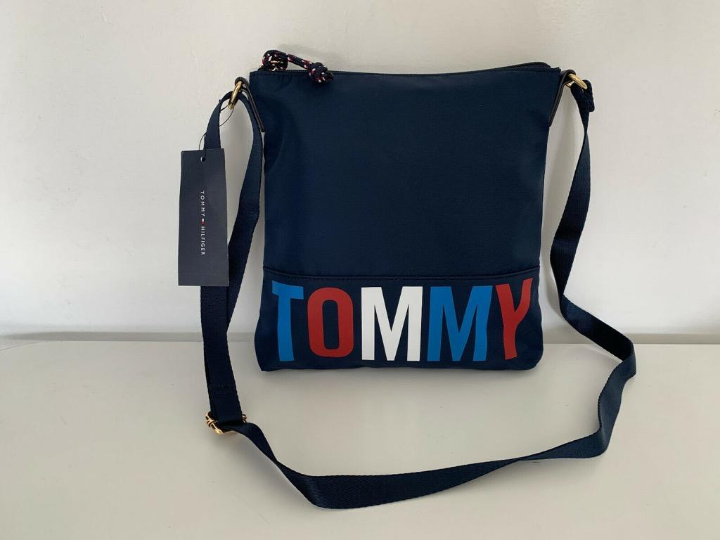 tommy hilfiger nylon crossbody bag