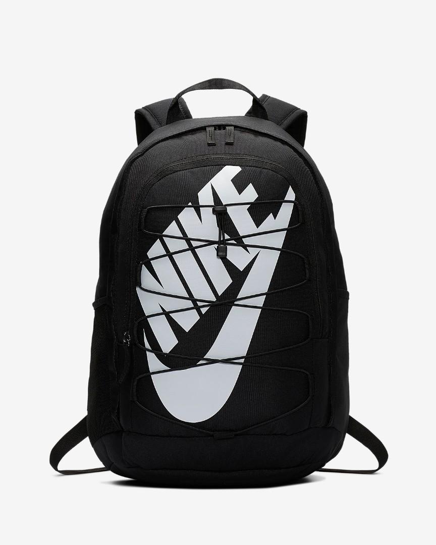 all black backpack nike