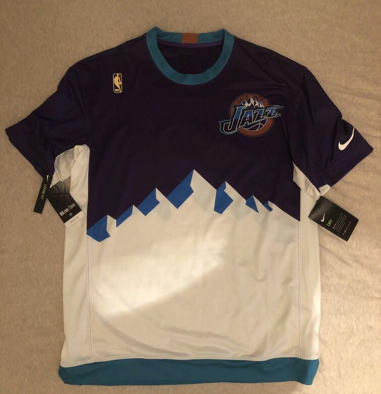 utah jazz shooting shirt