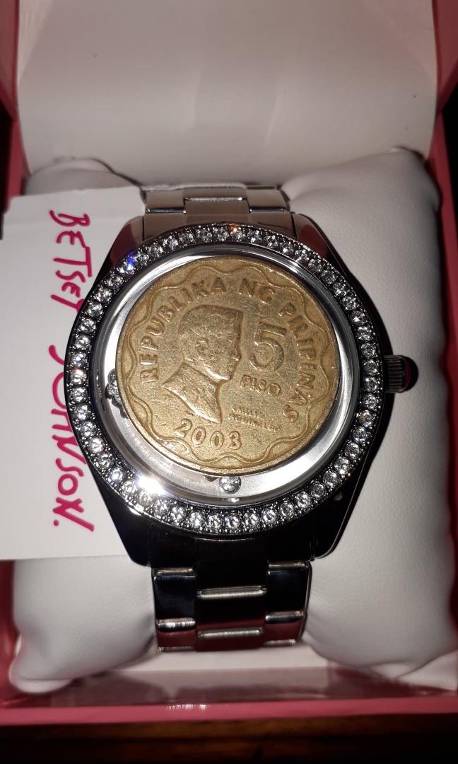 Betsey johnson butterfly best sale watch