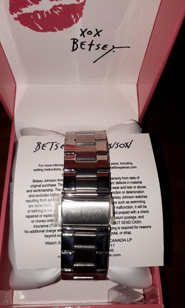 Betsey Johnson Butterfly Watch
