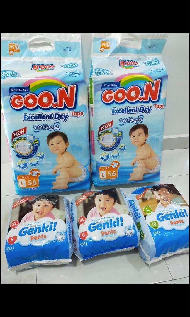 pampers genki pants
