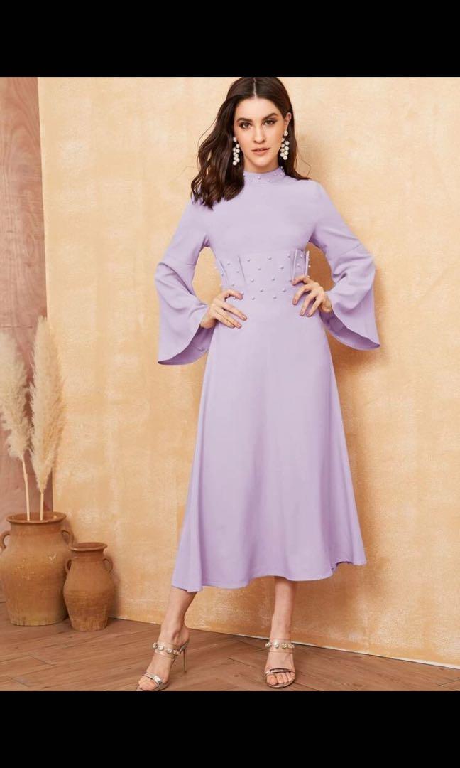 Pastel Purple Dress, Women's Fashion, Dresses & Sets, Dresses on Carousell