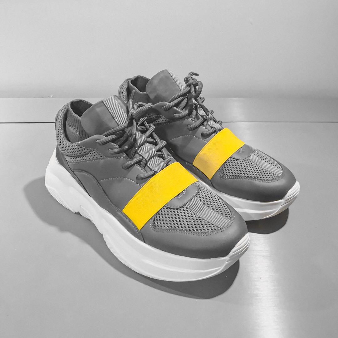 Pedro Men Sneakers/Trainers, Light Grey 