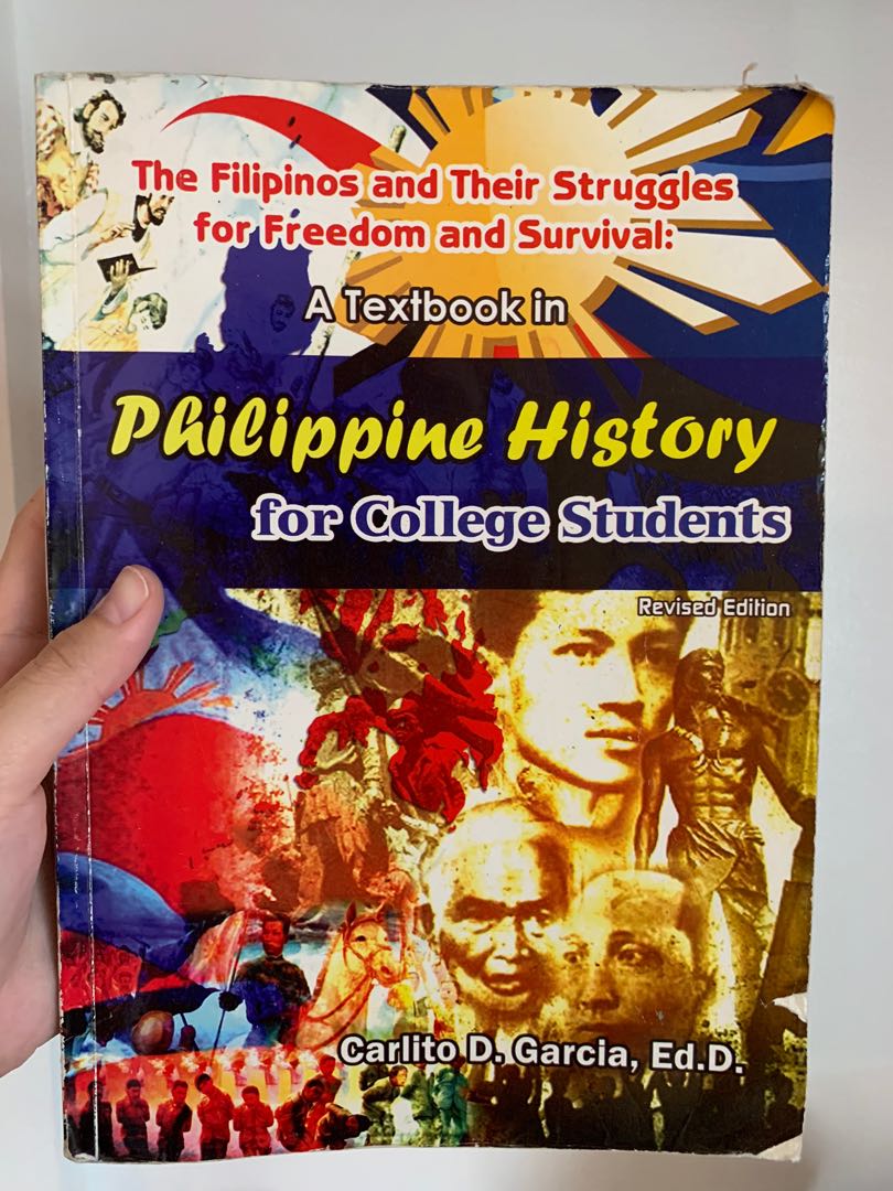 Philippine History for College Students by Carlito D. Garcia, Hobbies